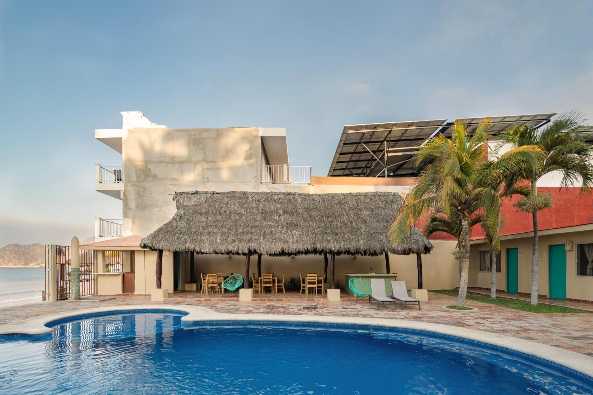 Bungalows Las Arenas San Patricio Melaque Dış mekan fotoğraf